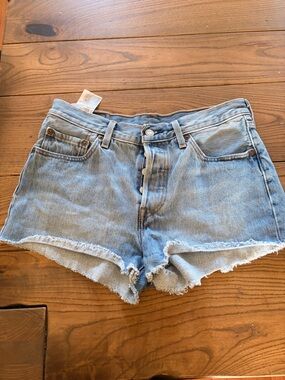 Levis 501 Shorts Women 28